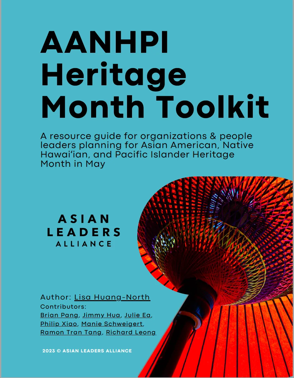 Cover page for 2023 ALA AANHPI Heritage Month Tool Kit